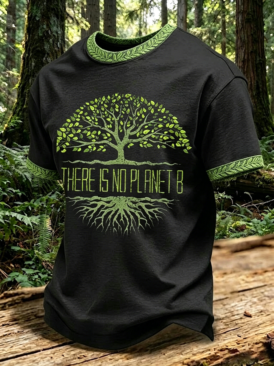 Men's There Is No Planet B Short Sleeves T-shirt