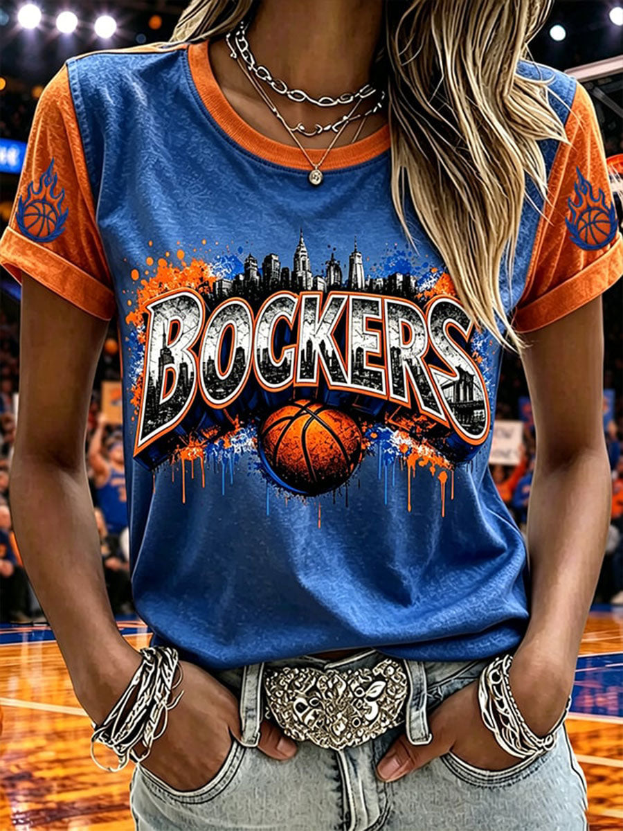 Women's Bockers Short-sleeved T-shirt