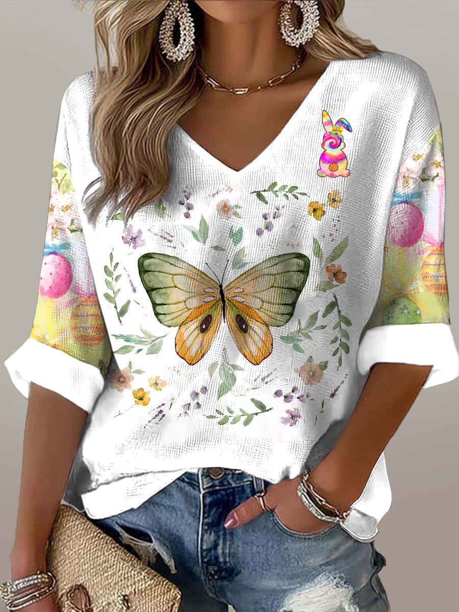 Women's Easter Commemorative Print T-Shirt