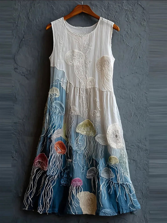 Women's Ocean Animal Print Dress