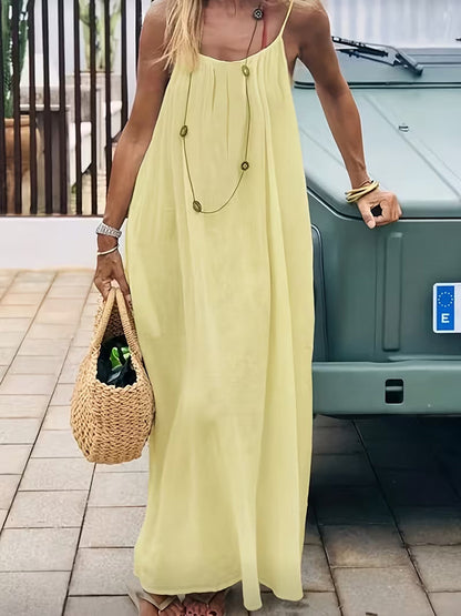 Women's Strappy Backless Long Dress