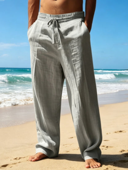 Men's Casual Cotton-Linen Pants