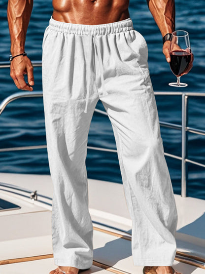 Men's Casual Cotton-Linen Pants