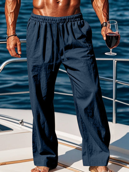 Men's Casual Cotton-Linen Pants