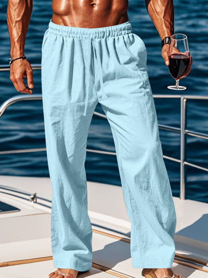 Men's Casual Cotton-Linen Pants