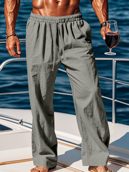 Men's Casual Cotton-Linen Pants
