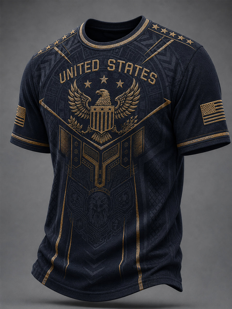 Men's Gift For Soccer Fans Print Casual Tee