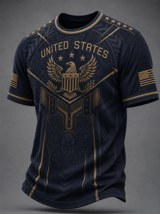 Men's Gift For Soccer Fans Print Casual Tee