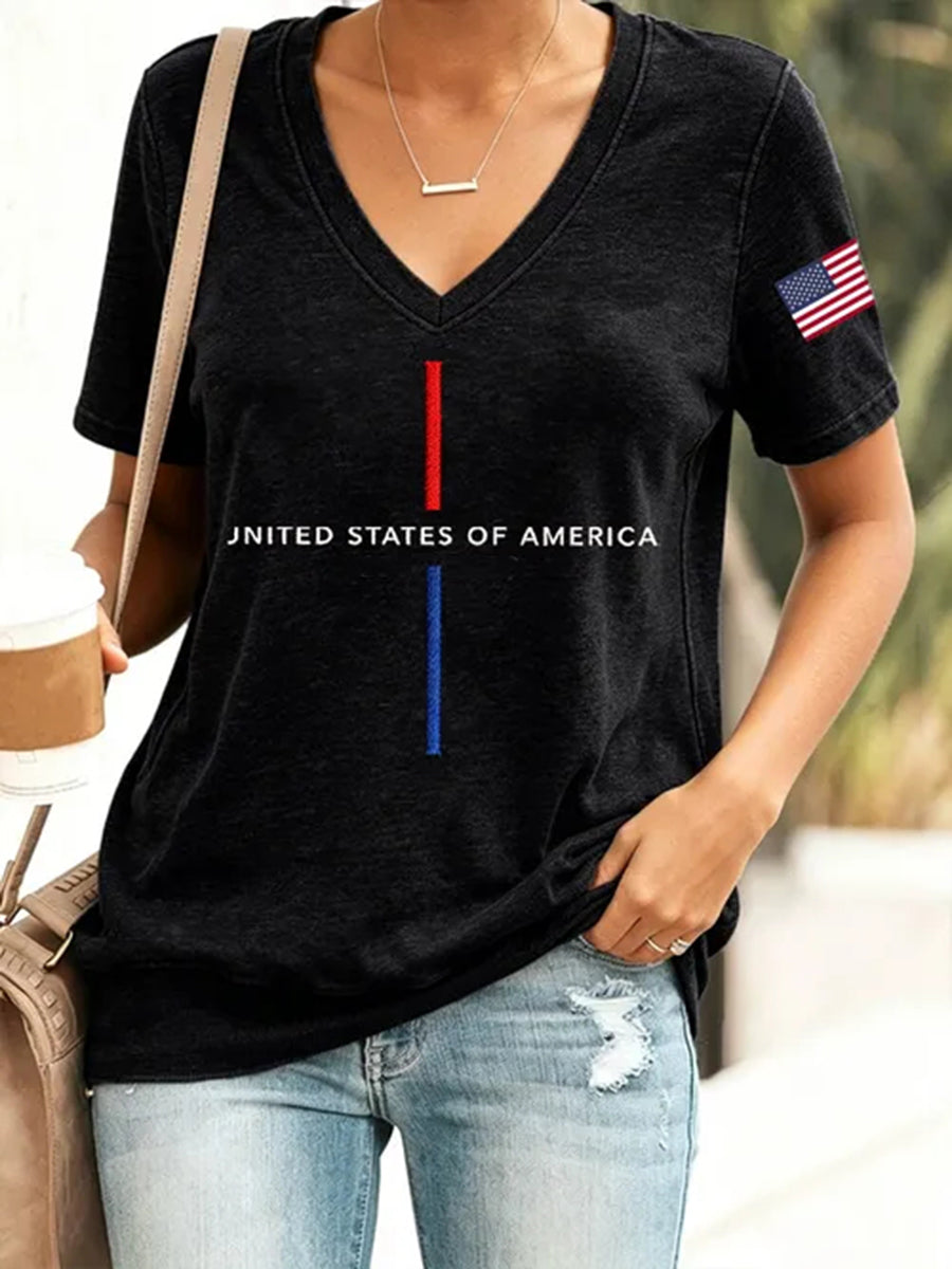 Men's USA Cross Short Sleeves T-shirt