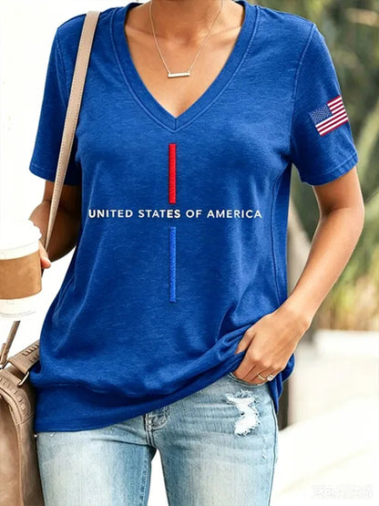 Men's USA Cross Short Sleeves T-shirt