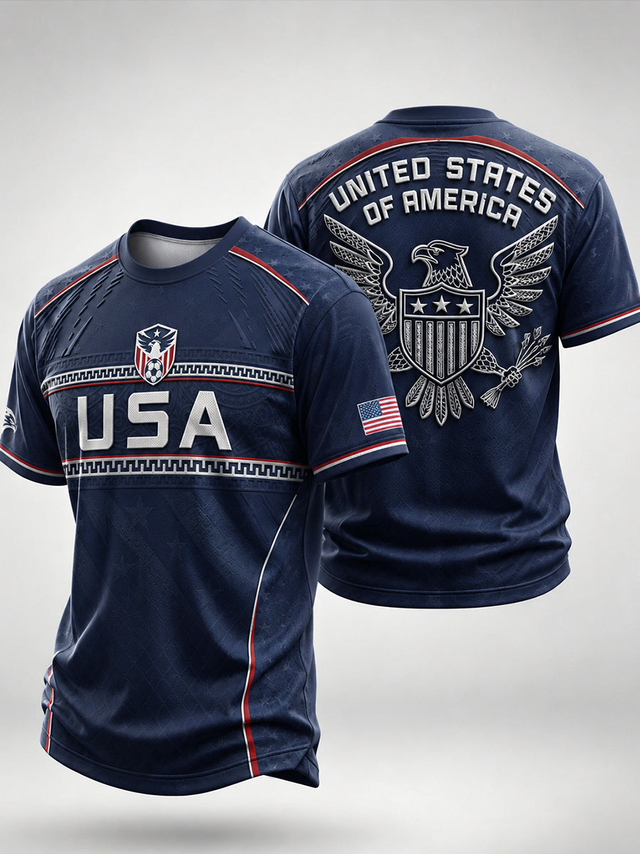 Men's USA Soccer Short Sleeves T-shirt