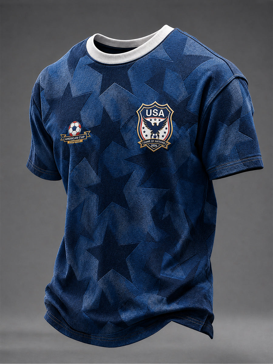Men's USA Soccer Short Sleeves T-shirt