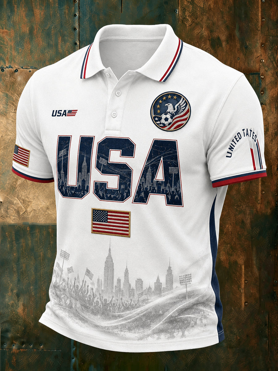 Men's American Football Short Sleeve Shirt