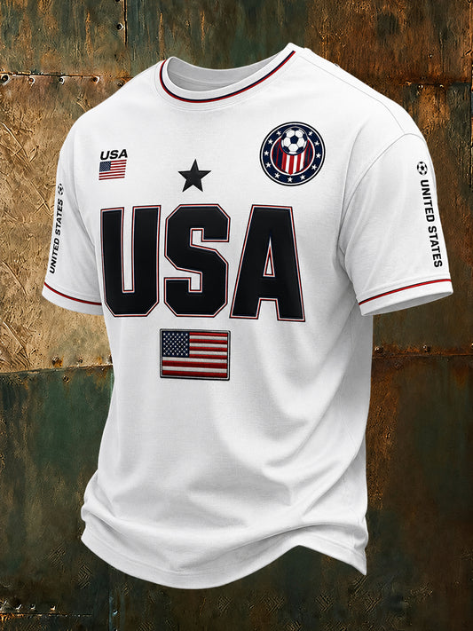 Men's American Football Short Sleeve Shirt