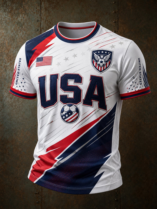 Men's American Football Short Sleeve Shirt