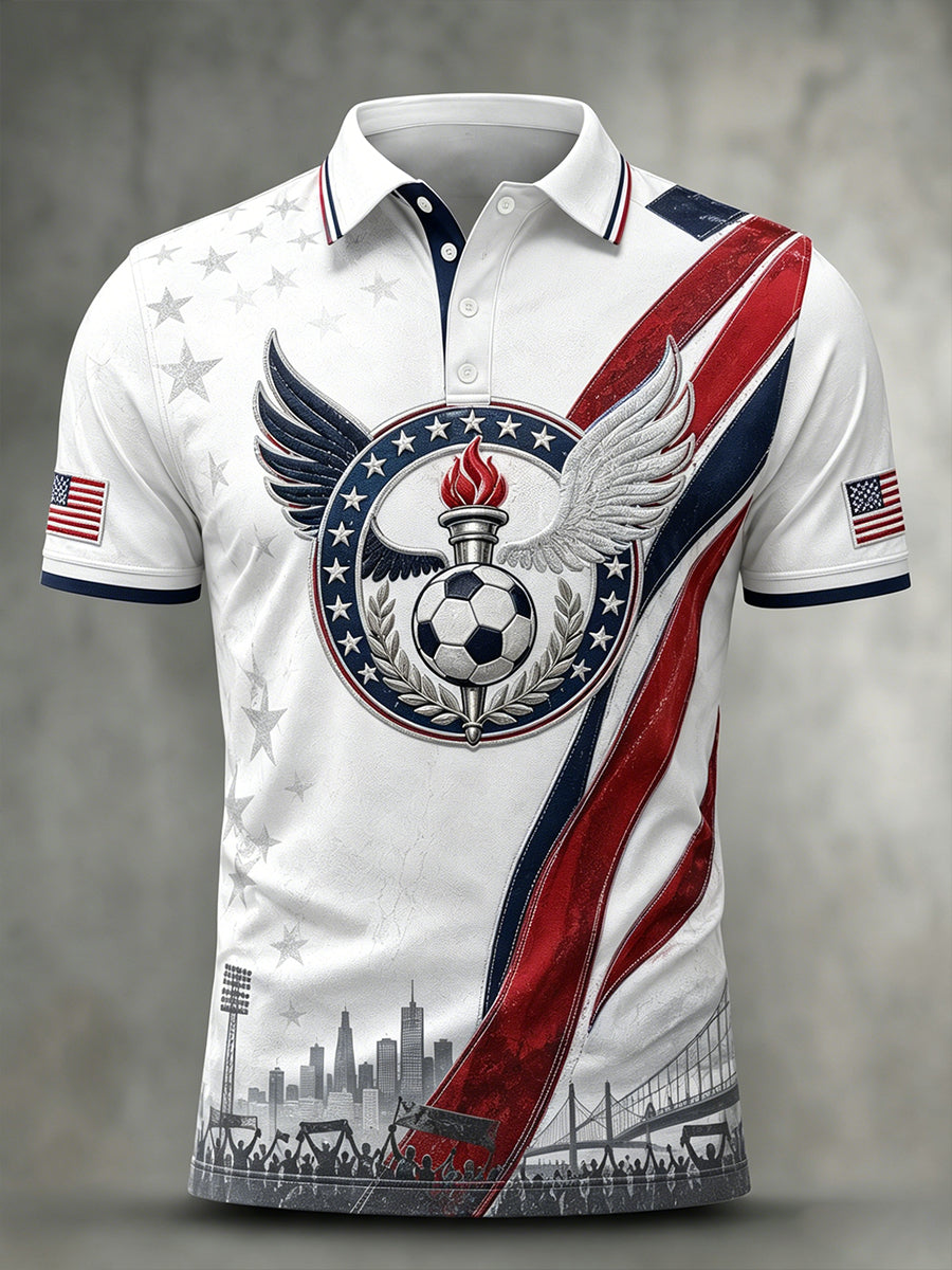 Men's American Football Short Sleeve T-Shirt