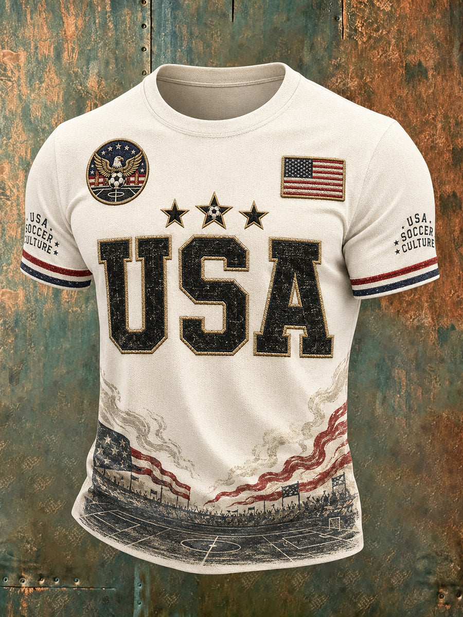 Men's American Football Short Sleeve Shirt