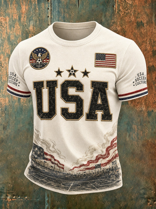 Men's American Football Short Sleeve Shirt